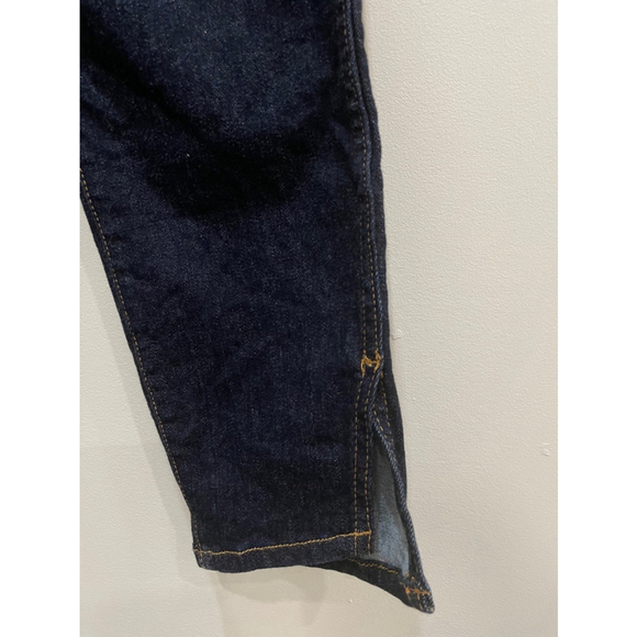 Michelle by Comune Mid-Twig Mind Rise Skinny Dark Wash Jeans leg slits Size 29 - Picture 2 of 13